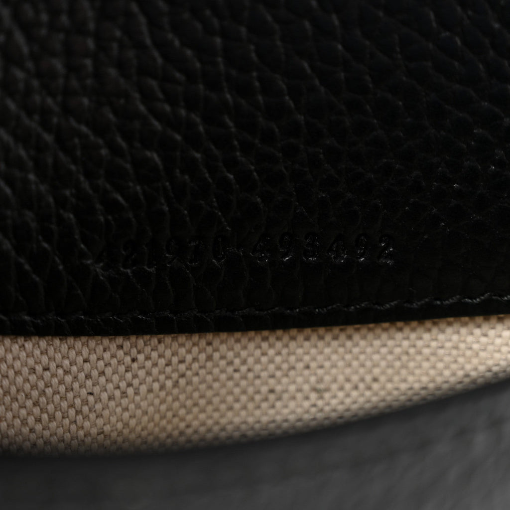 Calfskin Mini Dionysus Shoulder Bag Black