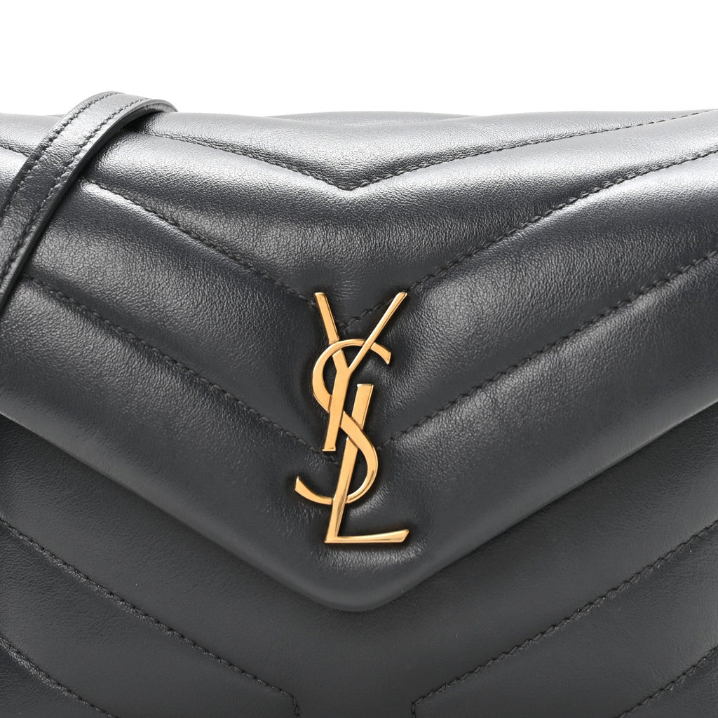 Calfskin Y Quilted Monogram Toy Loulou Crossbody Bag Storm