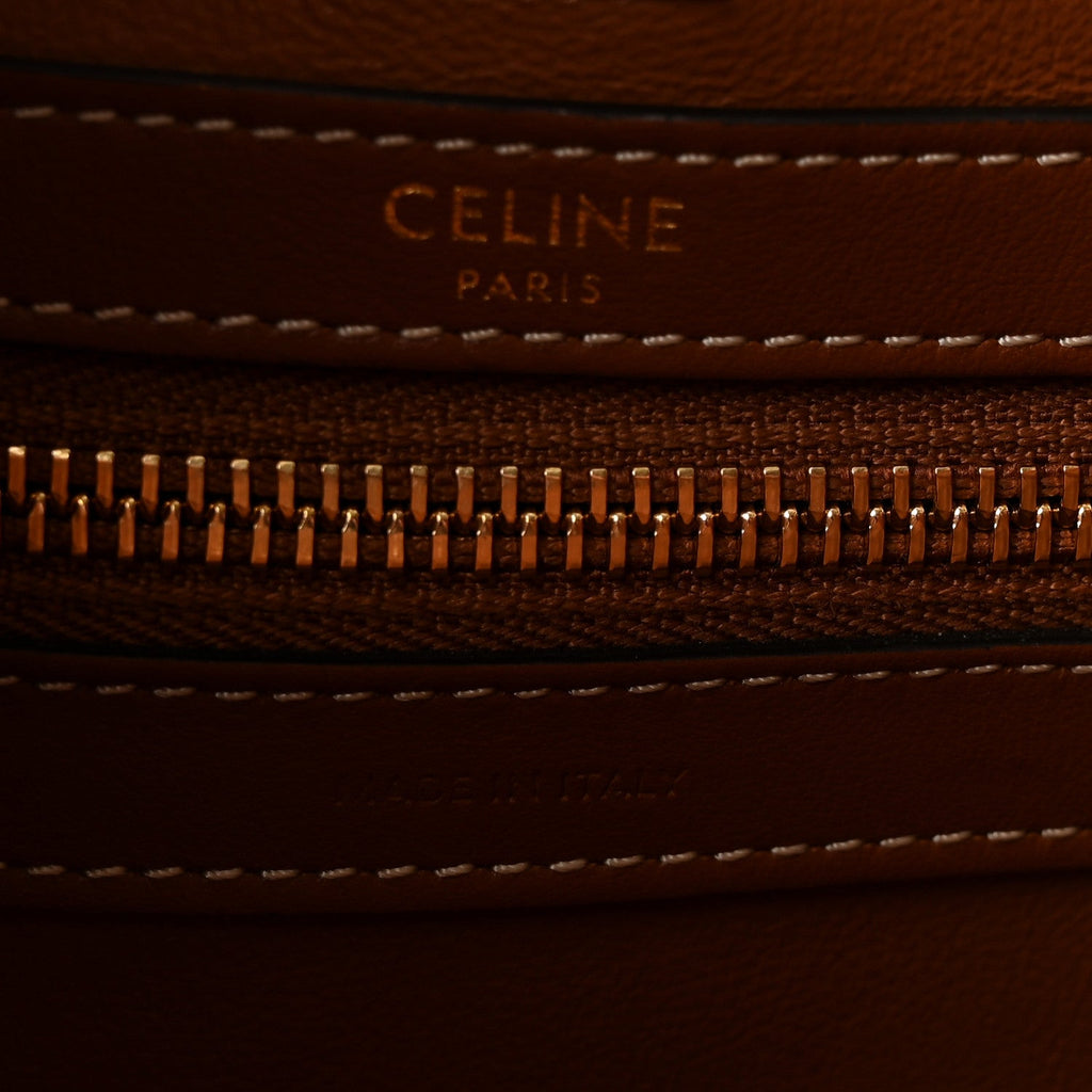 Smooth Calfskin Cabas 16 Bag Tan
