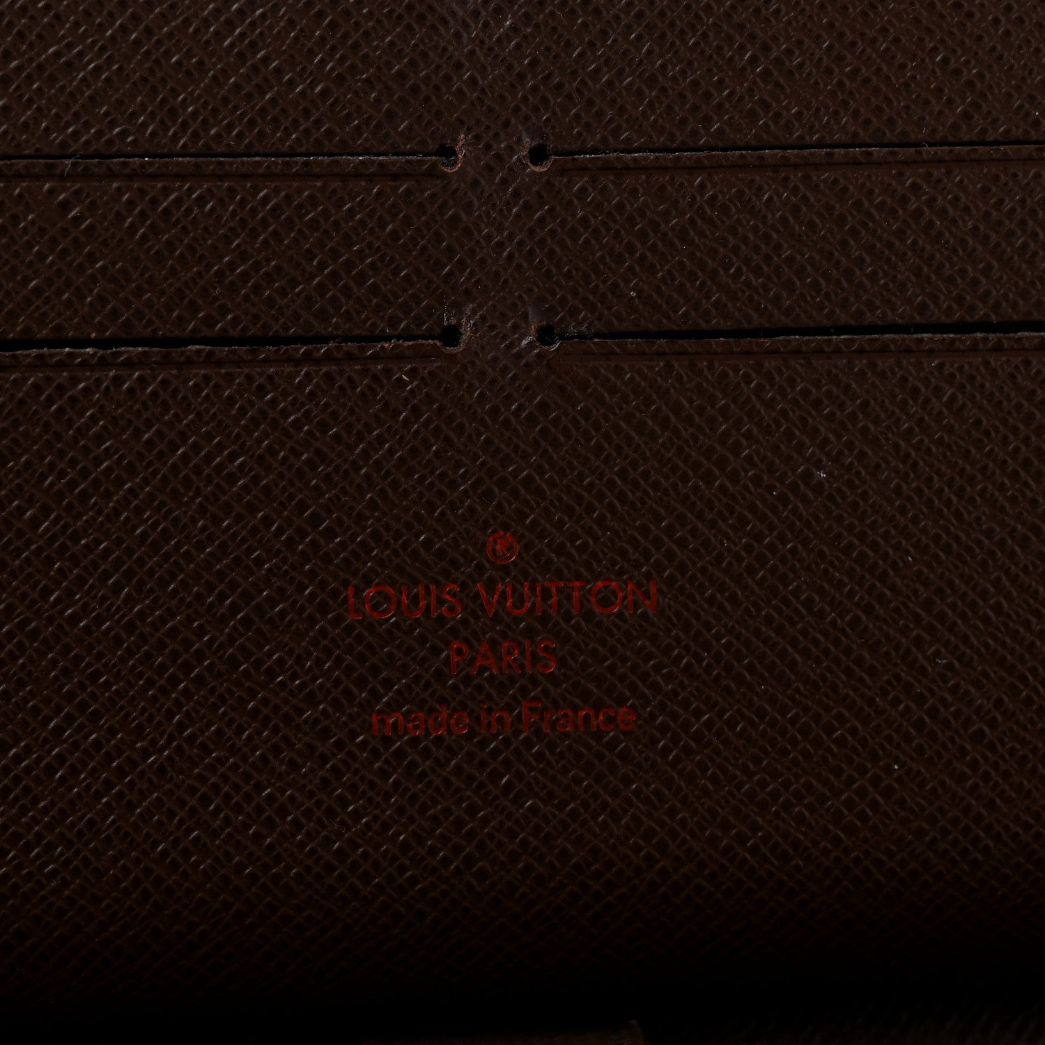 Damier Ebene Zippy Organizer Wallet
