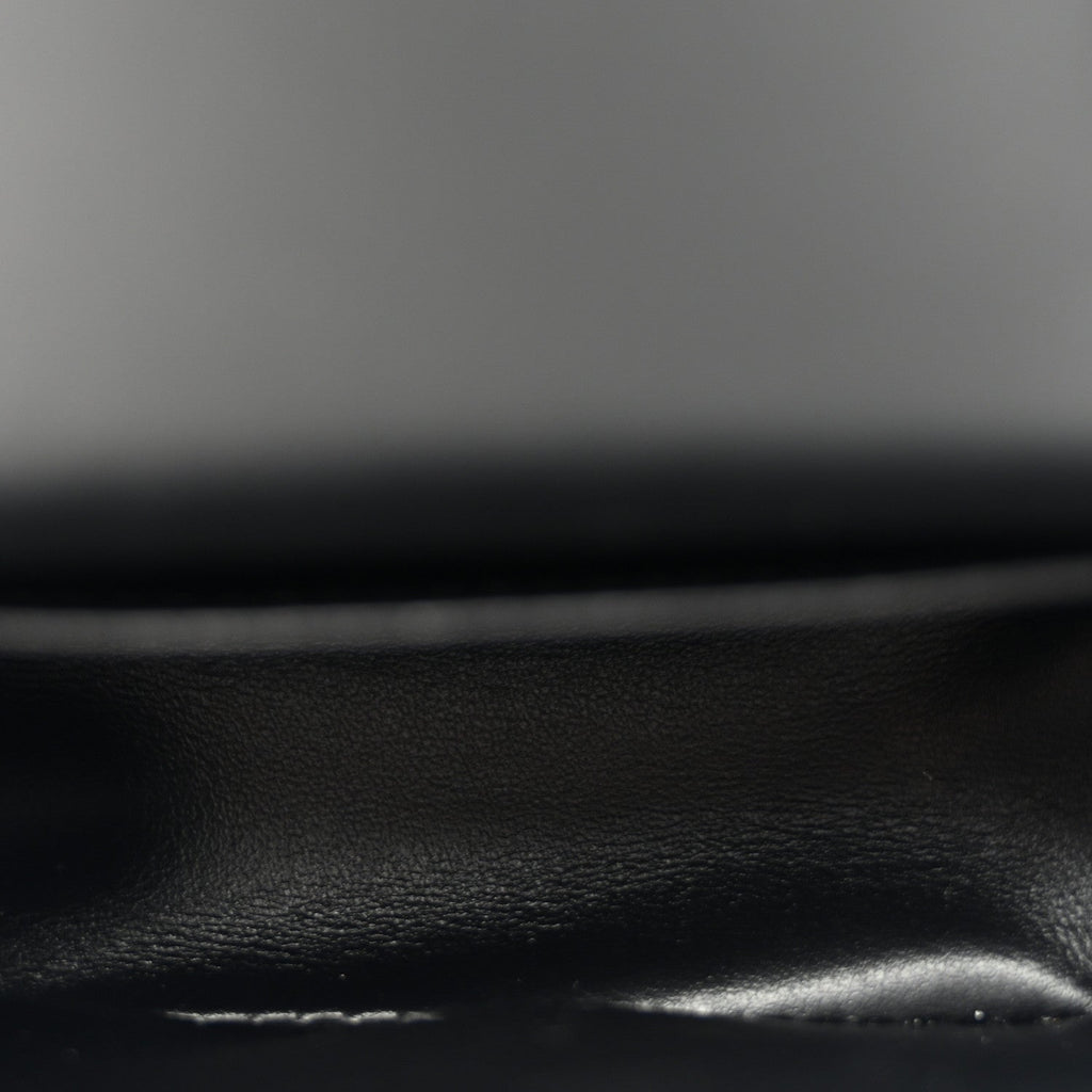 Shiny Calfskin Mini Triomphe Black