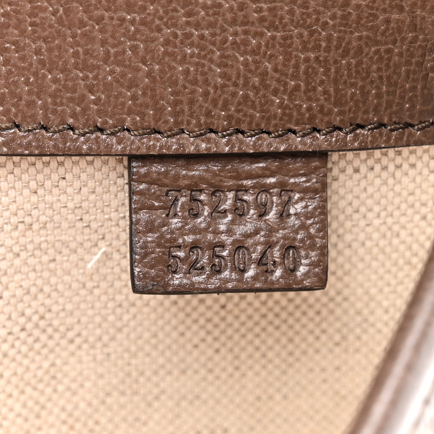 GG Supreme Monogram Web Small Ophidia Belt Bag Brown
