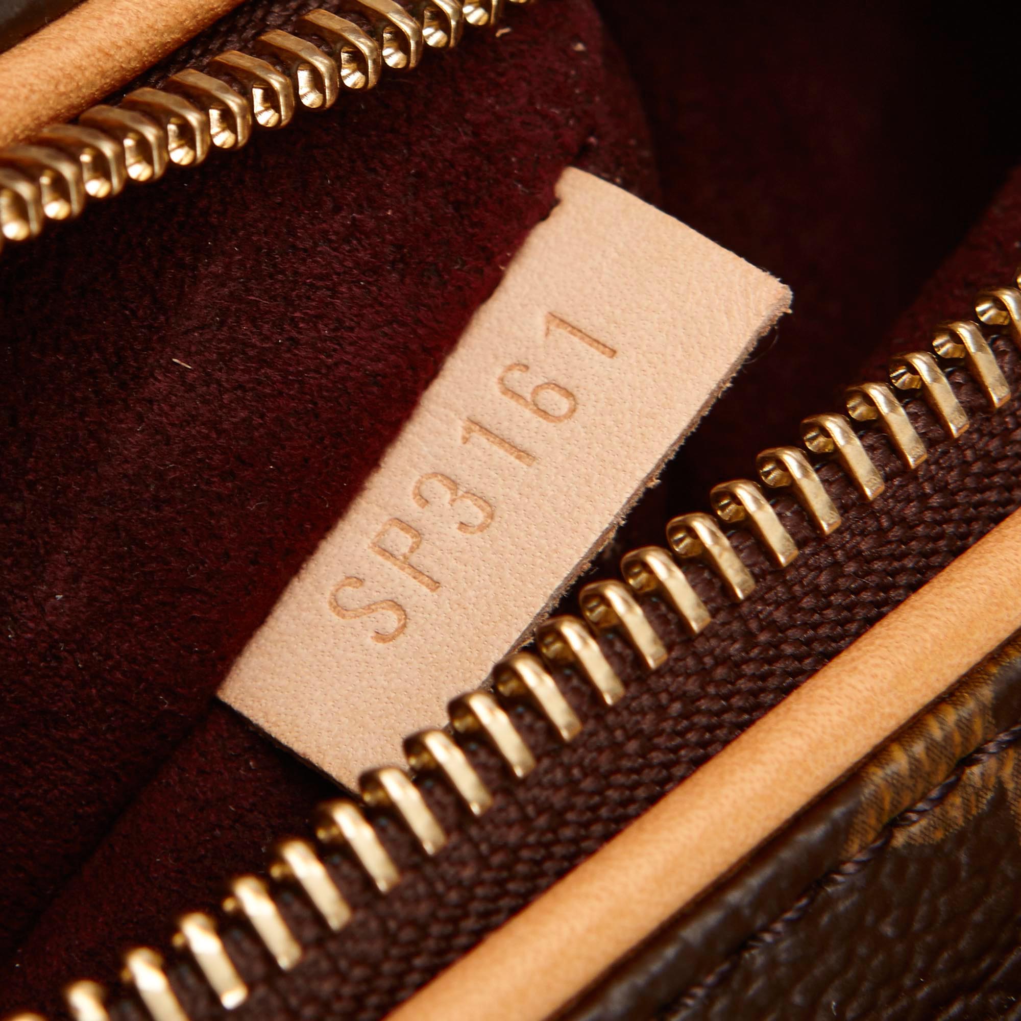Louis Vuitto Olympe Bordeaux Monogram Canvas Shoulder Bag