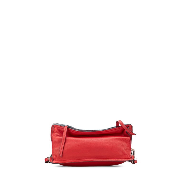 Prada Etiquette Bag Leather Shoulder Bag