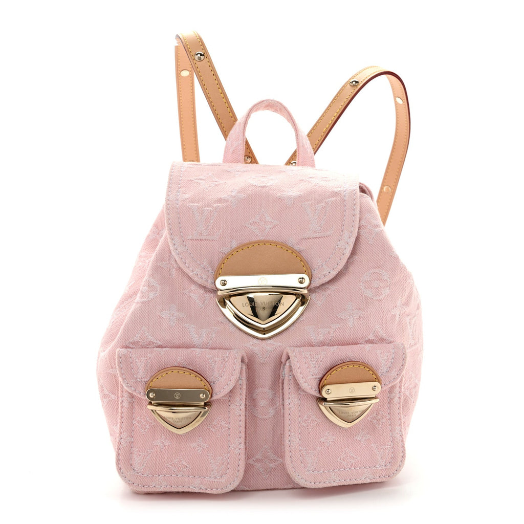 Denim Venice Backpack Washed Pink