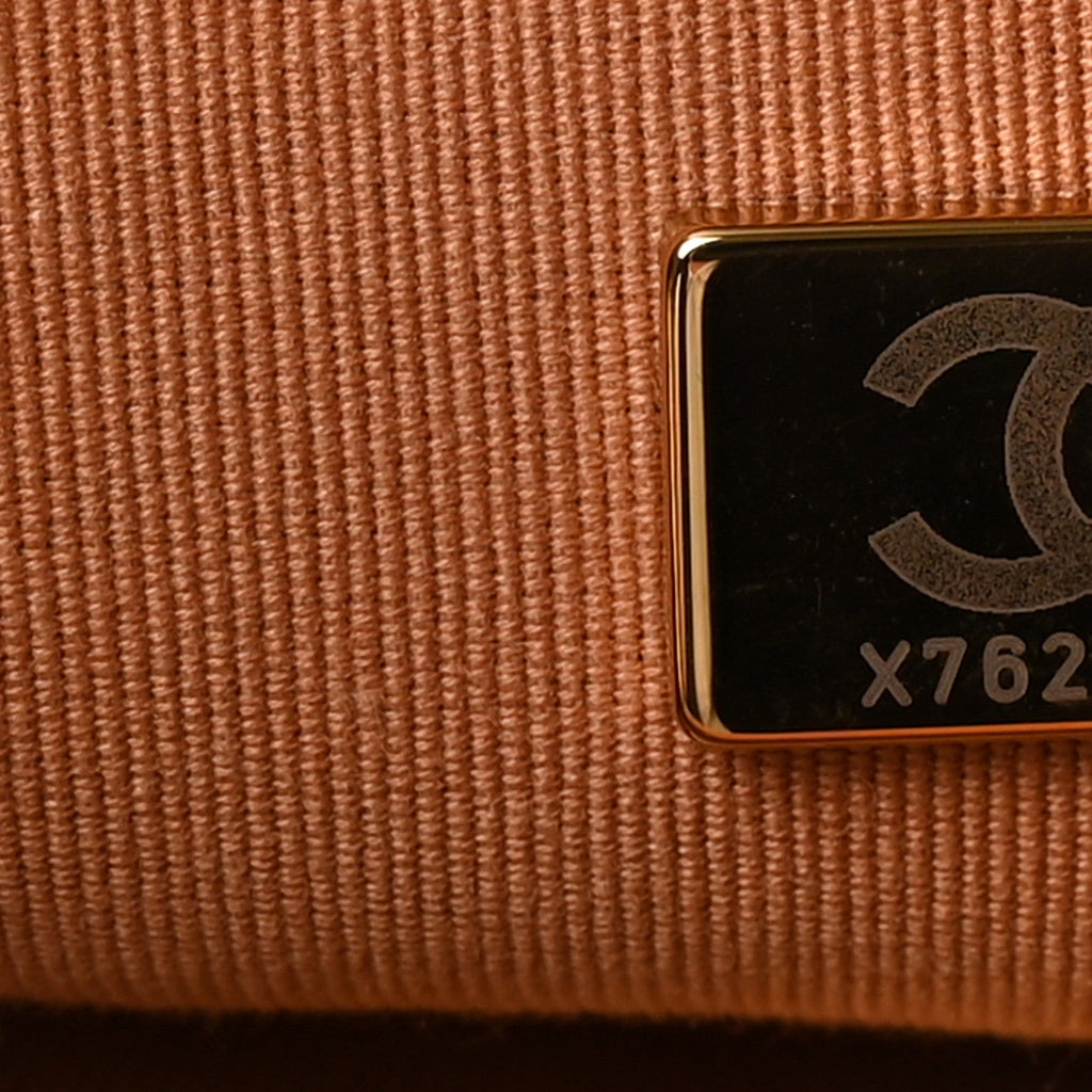 Lambskin Quilted Medium Chanel 19 Flap Brown