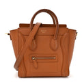 Smooth Calfskin Nano Luggage Light Copper