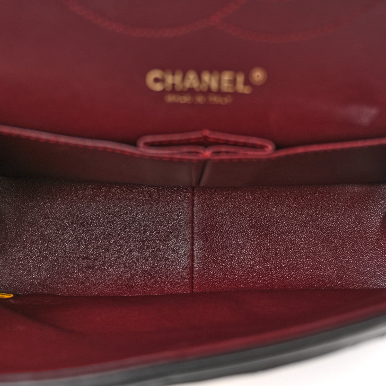 Aged Calfskin Quilted 2.55 Reissue 226 Flap Black