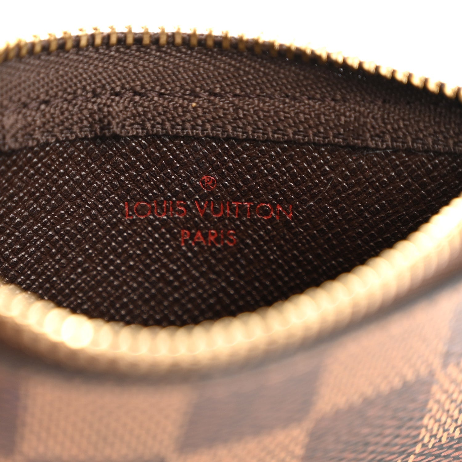 Damier Ebene Key Pouch