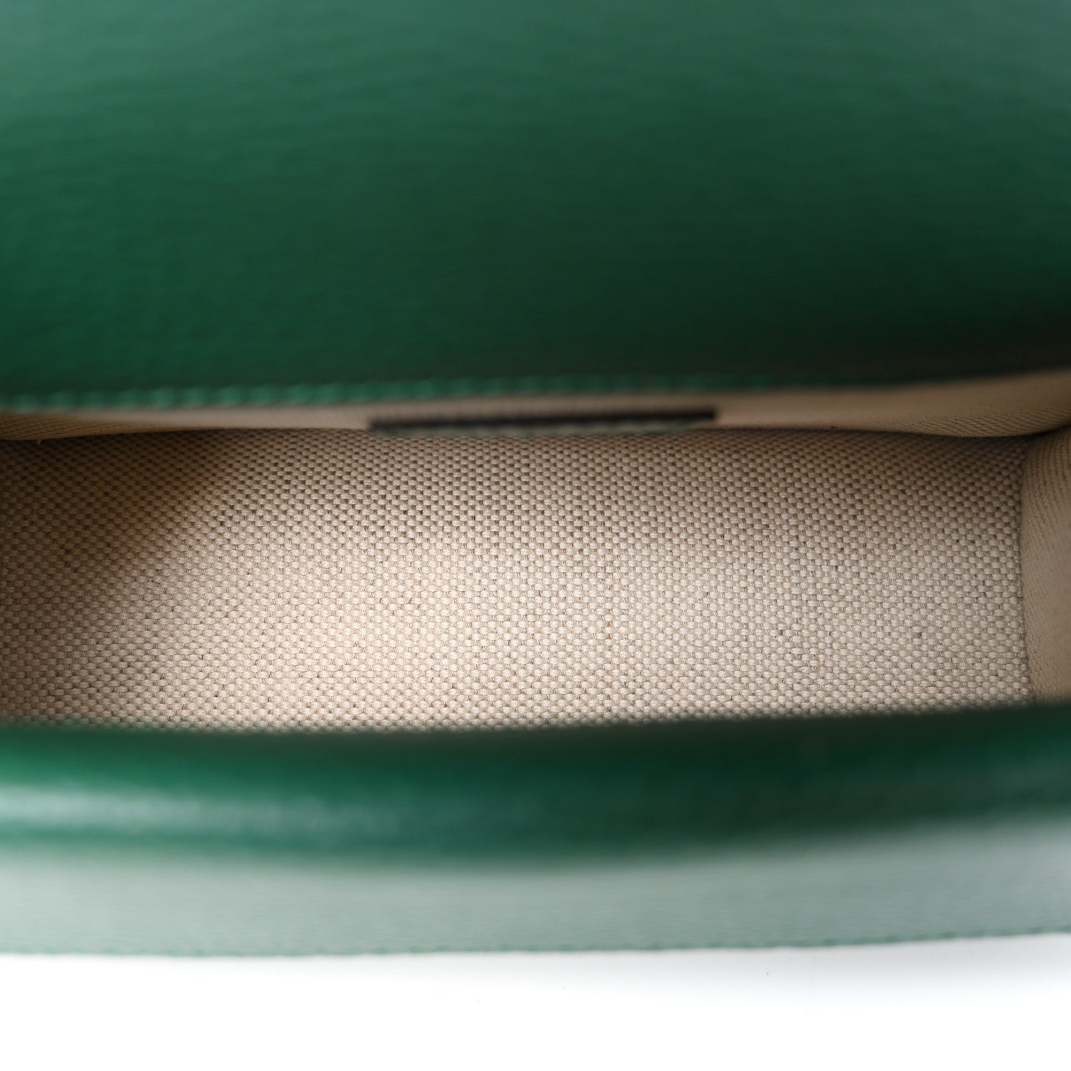 Dollar Calfskin Crystal Mini Dionysus Top Handle Bag Emerald