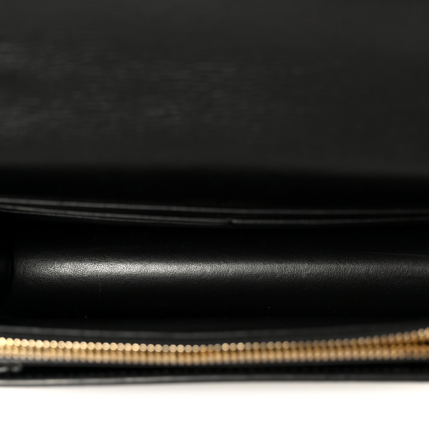 Calfskin Monogram Sunset Chain Wallet  Sunset Black