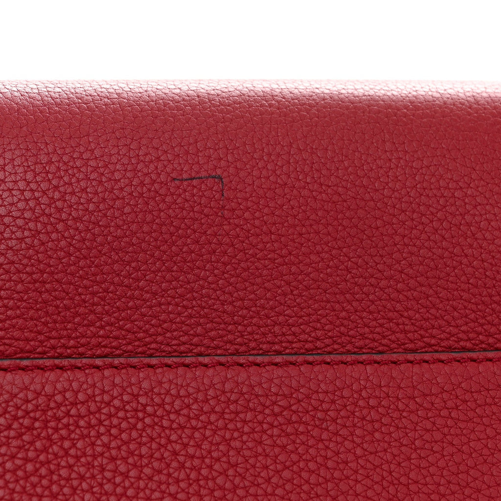 Calfskin Small Hammock Shoulder Bag Rouge