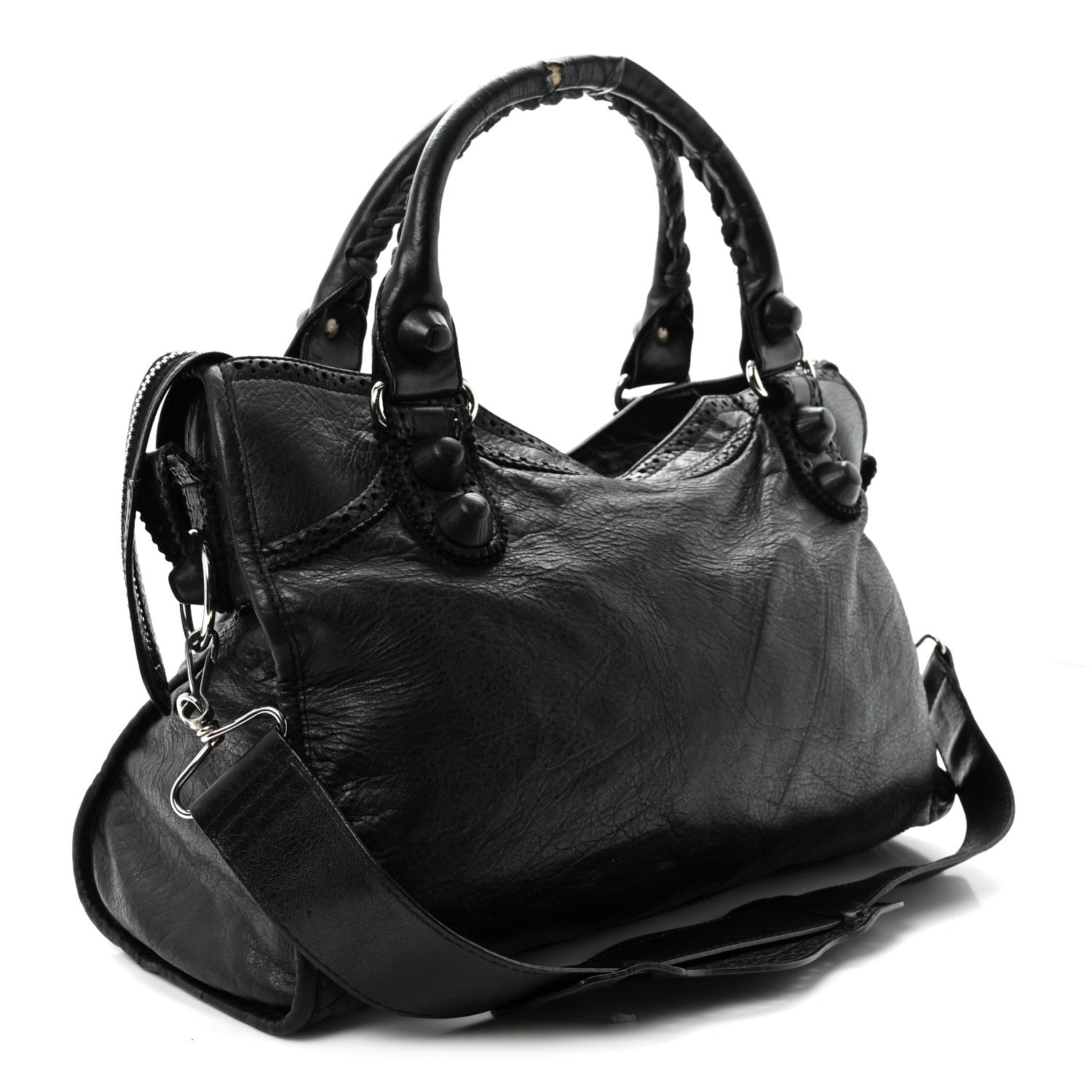 Agneau Giant Brogues Hardware City Black