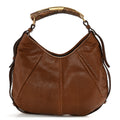 Snakeskin Buffalo Horn Mombasa Hobo Brown