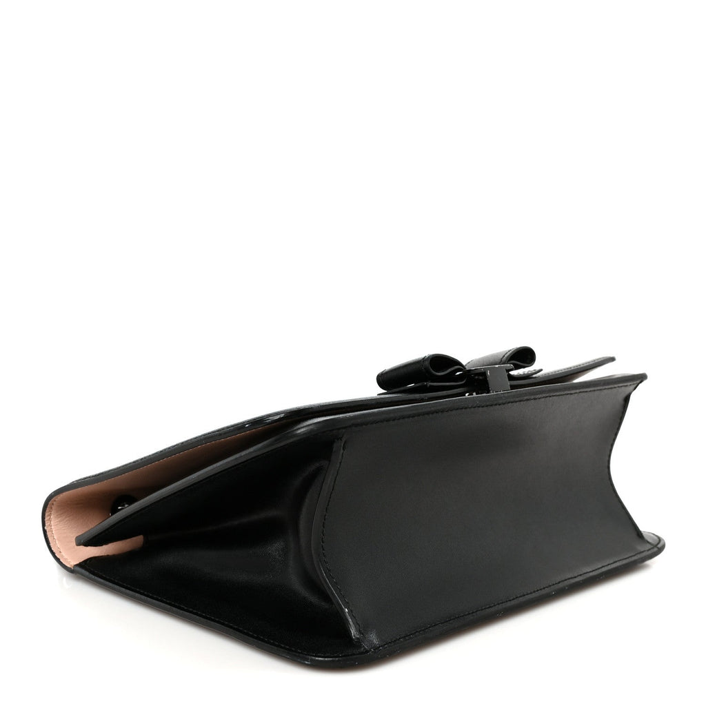Smooth Calfskin Vara Rainbow Crossbody Bag Bonbon