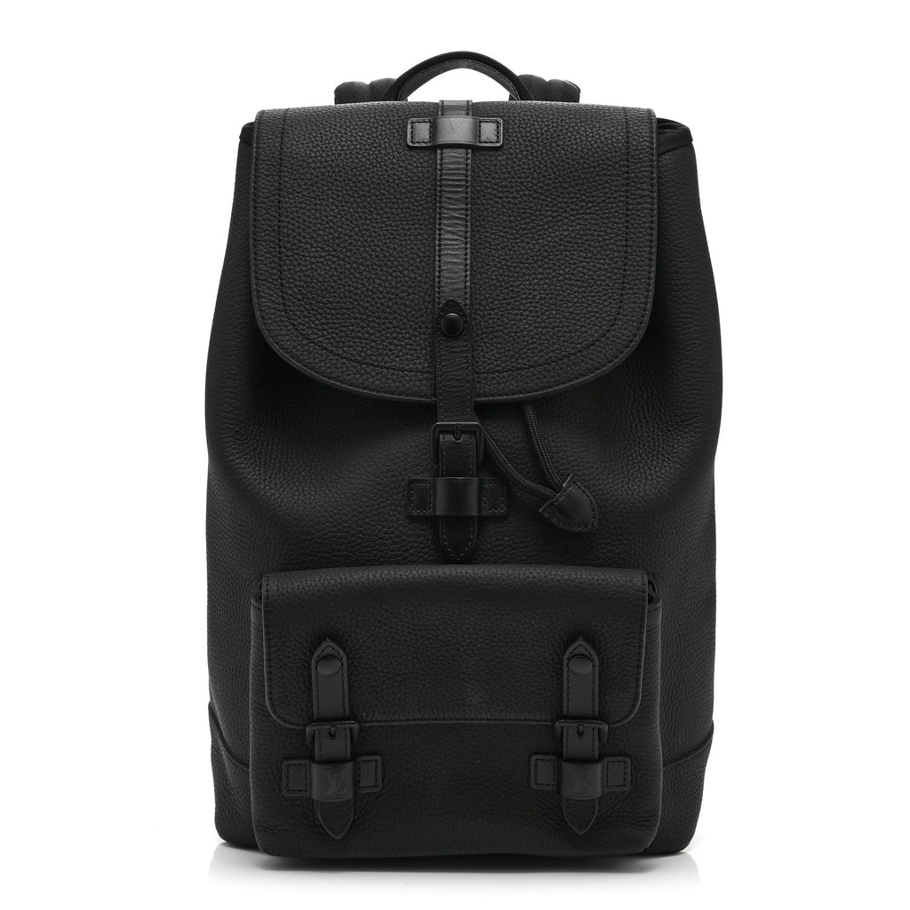 Taurillon Christopher Slim Backpack Black