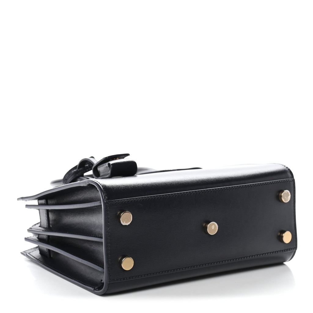 Calfskin Nano Sac De Jour Deep Marine