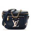 Empreinte Monogram Giant Mini By The Pool Bumbag Navy Creme