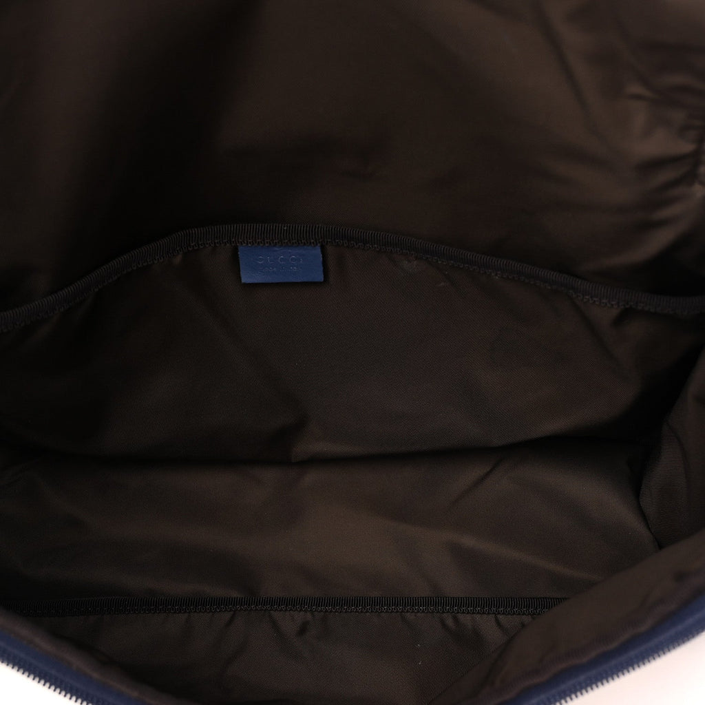 Monogram Natural Pigskin Large Diaper Bag Beige Ebony Cocoa Dark Chocolate