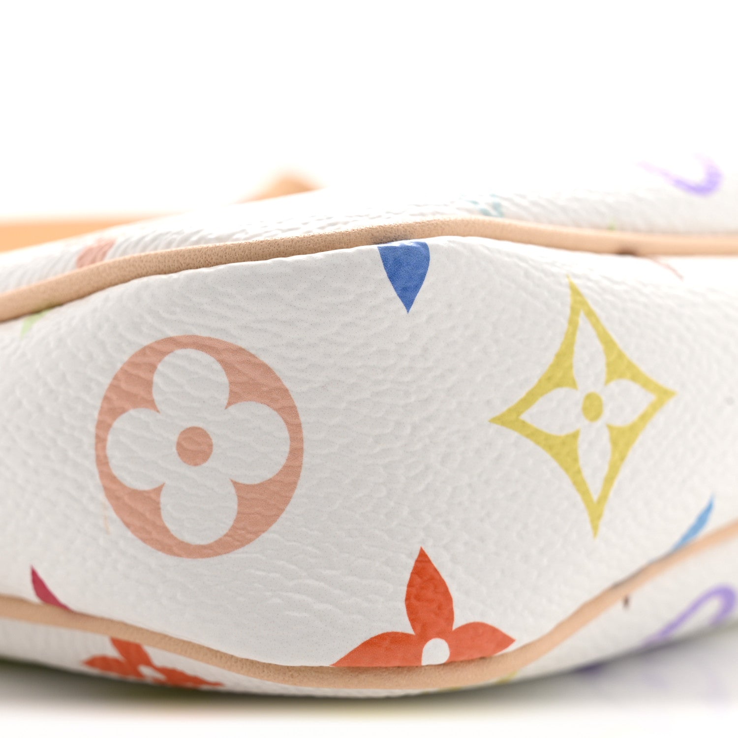 LV X TM Monogram Multicolor Pochette Accessories White