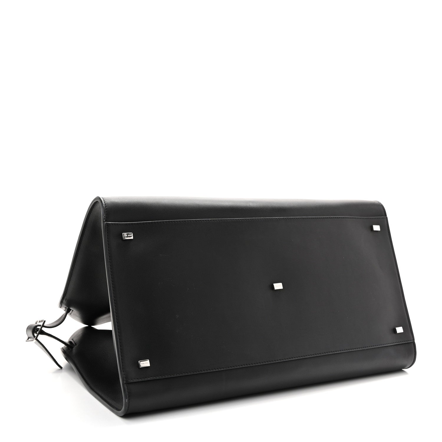 Polished Saddle Calfskin Soft Margaux 17 Black