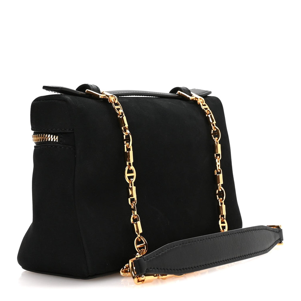 Nubuck L19 Extra Pocket Pouch Black Sun Gold
