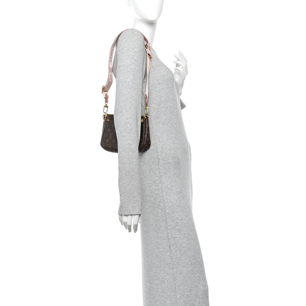 Monogram Multi Pochette Accessories Rose Clair