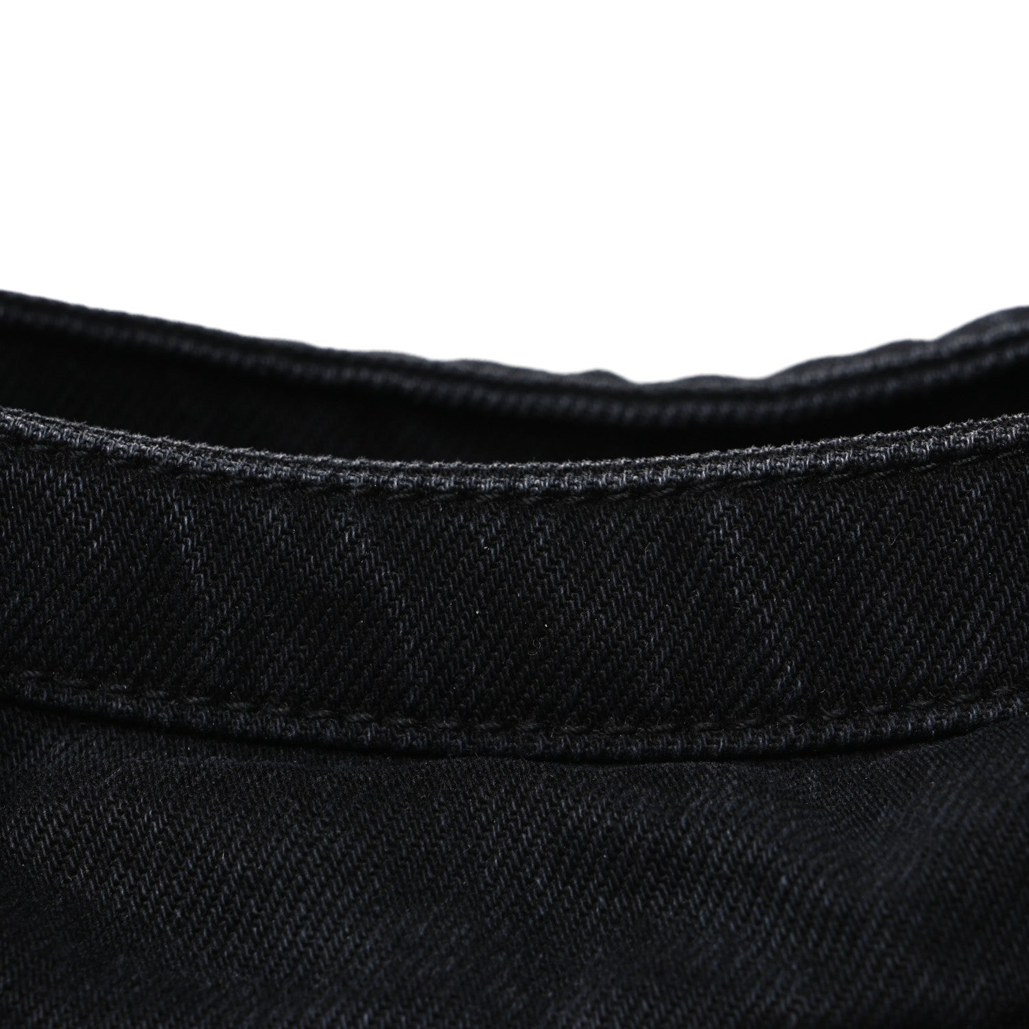 Washed Denim Classic Hardware Small Le City Black