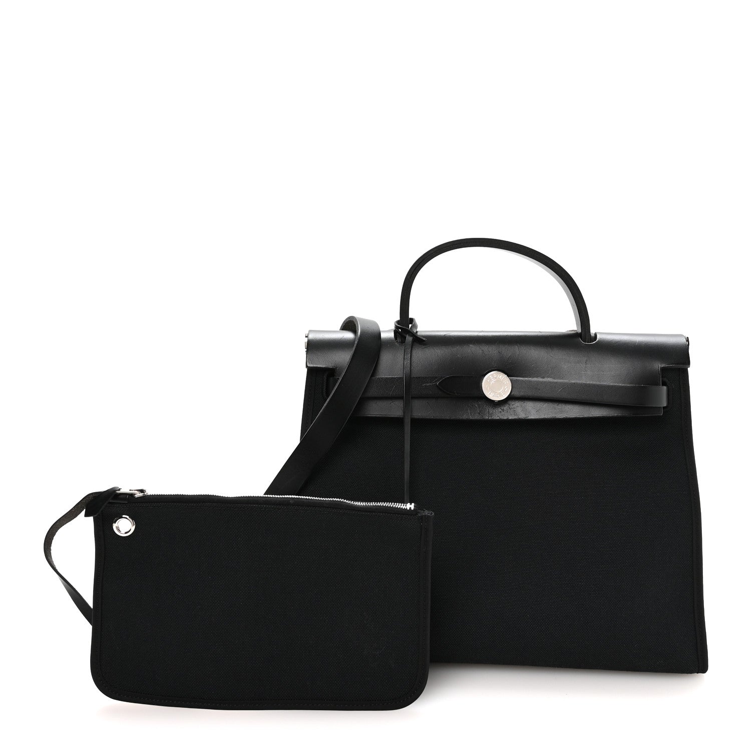 Military Toile Vache Hunter Herbag Zip PM 31 Black