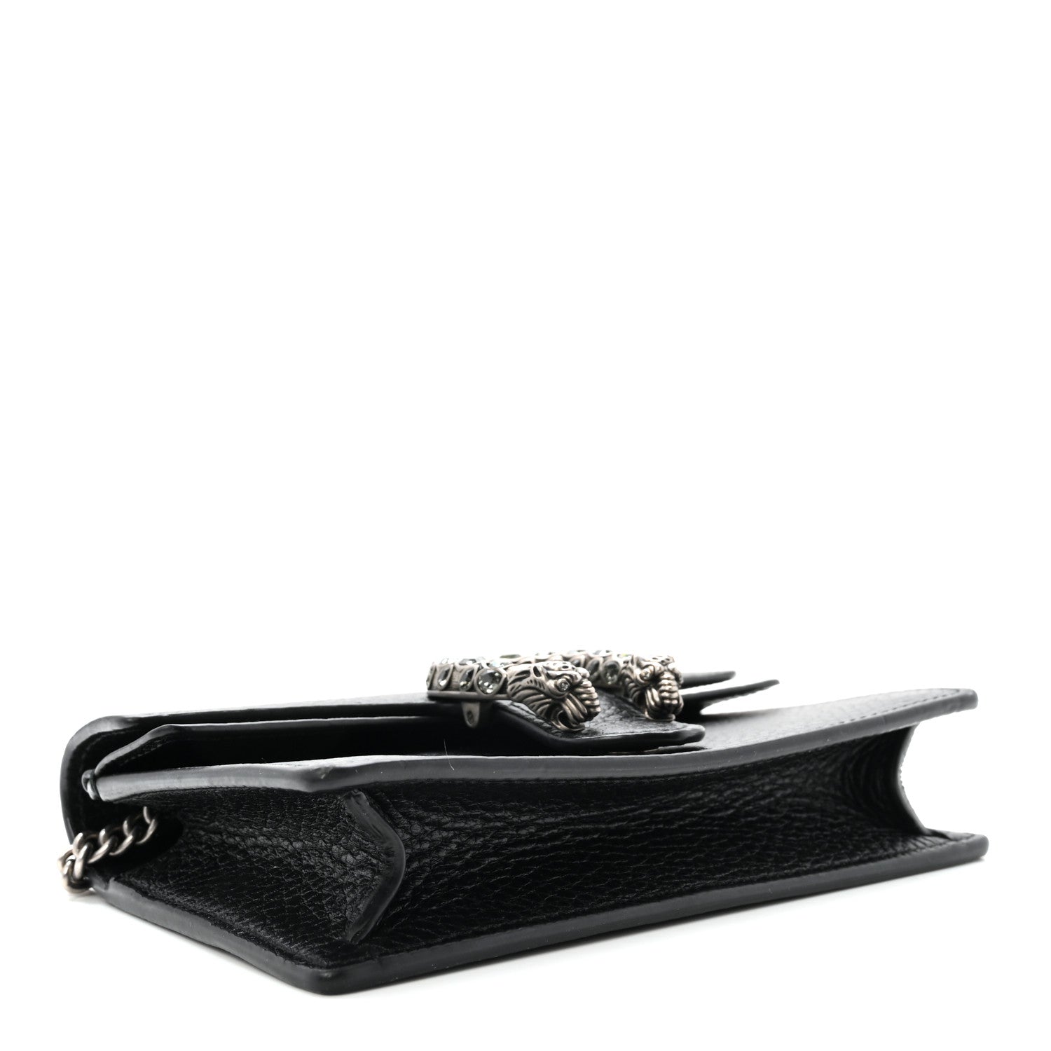 Calfskin Super Mini Dionysus Shoulder Bag Black