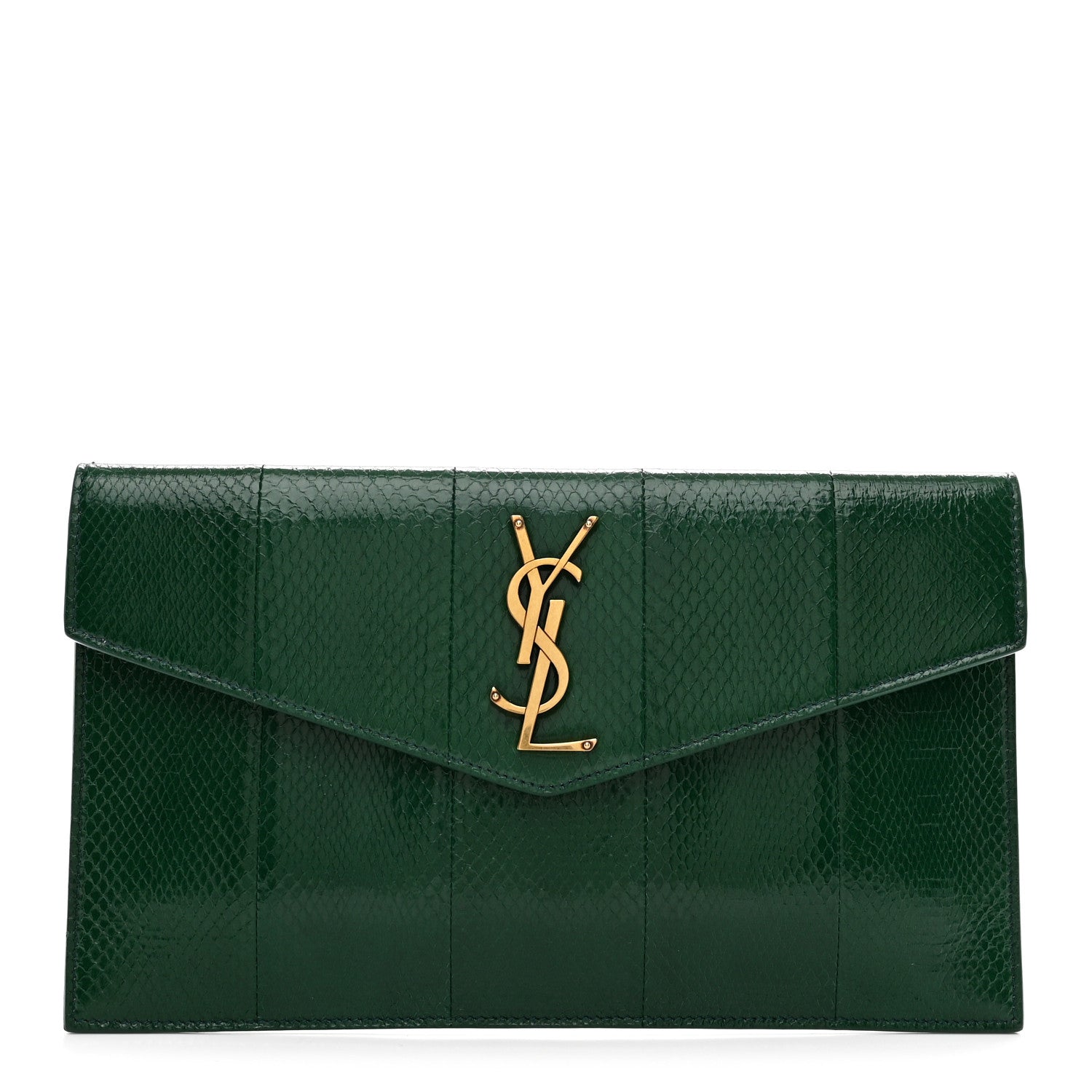 Ayers Uptown Monogram Pouch Verte Praire