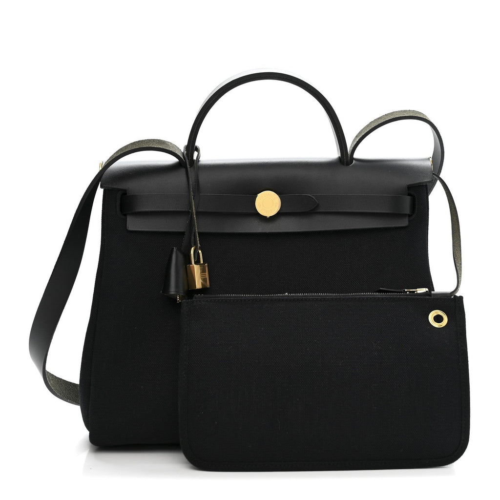 Military Toile Vache Hunter Herbag Zip Retourne 31 PM Bleu Marine Black