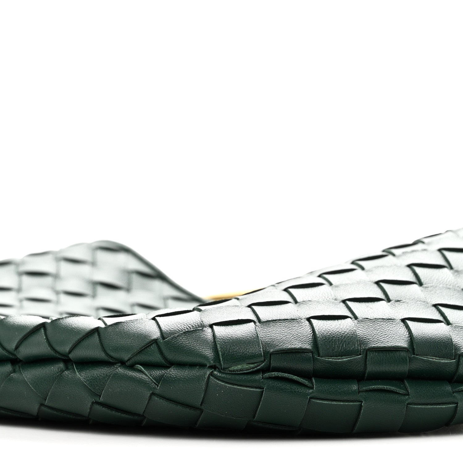 Nappa Intrecciato Sardine Bag Emerald Green