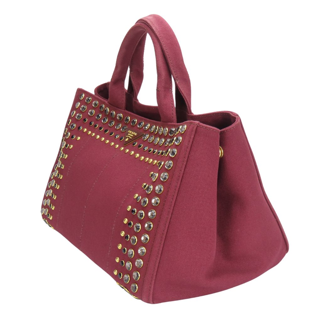 Prada Canapa Canvas 2way Tote Bag