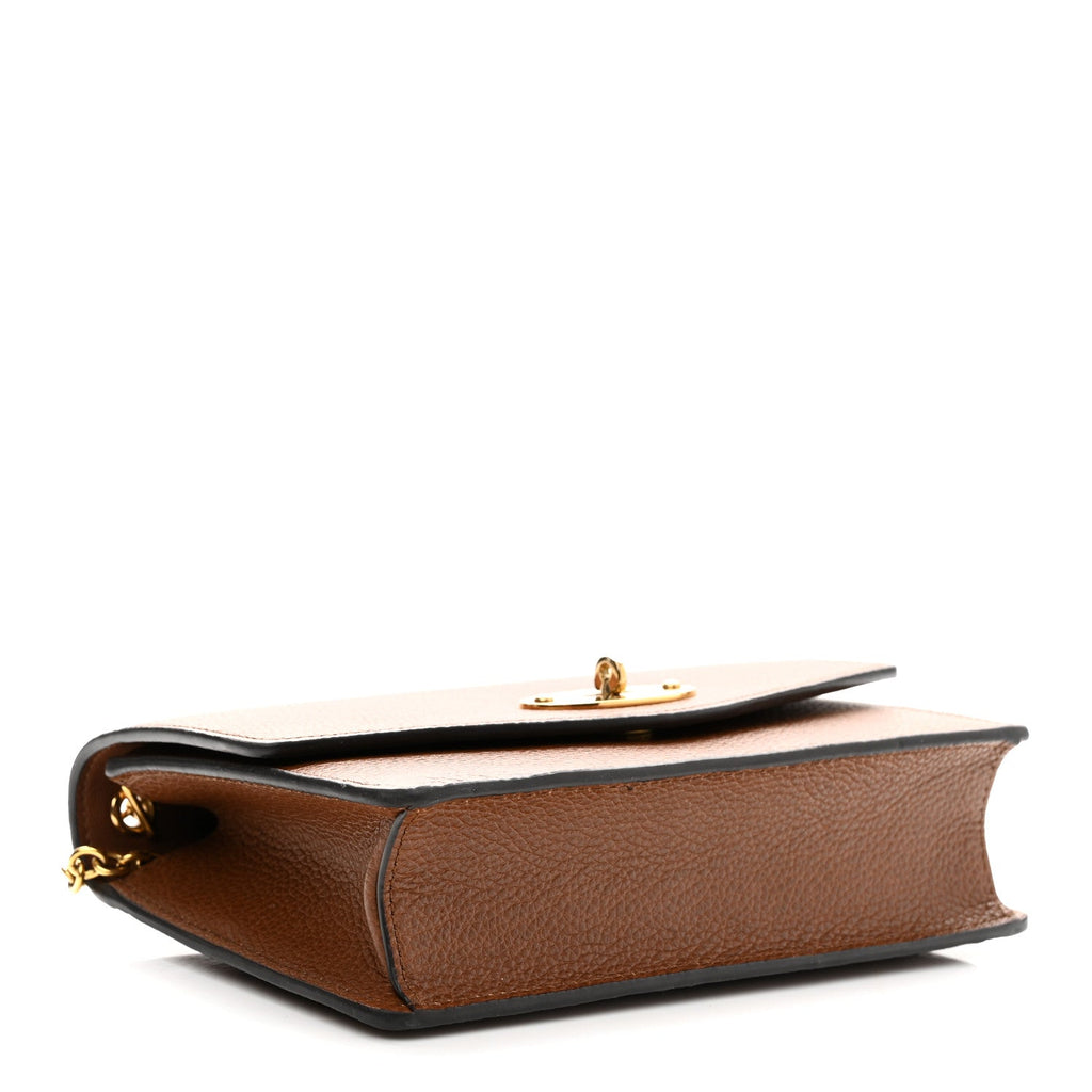 Small Classic Grain Calfskin Small Darley Oak