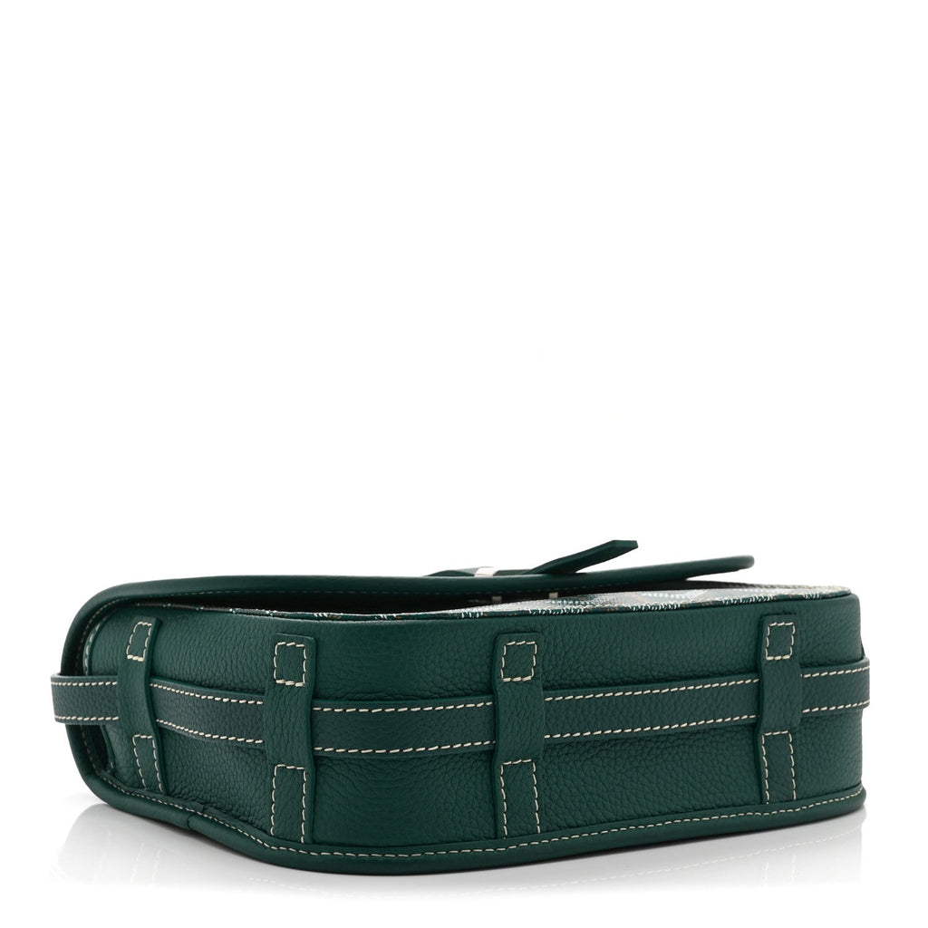 Goyardine Belvedere II PM Messenger Bag Green