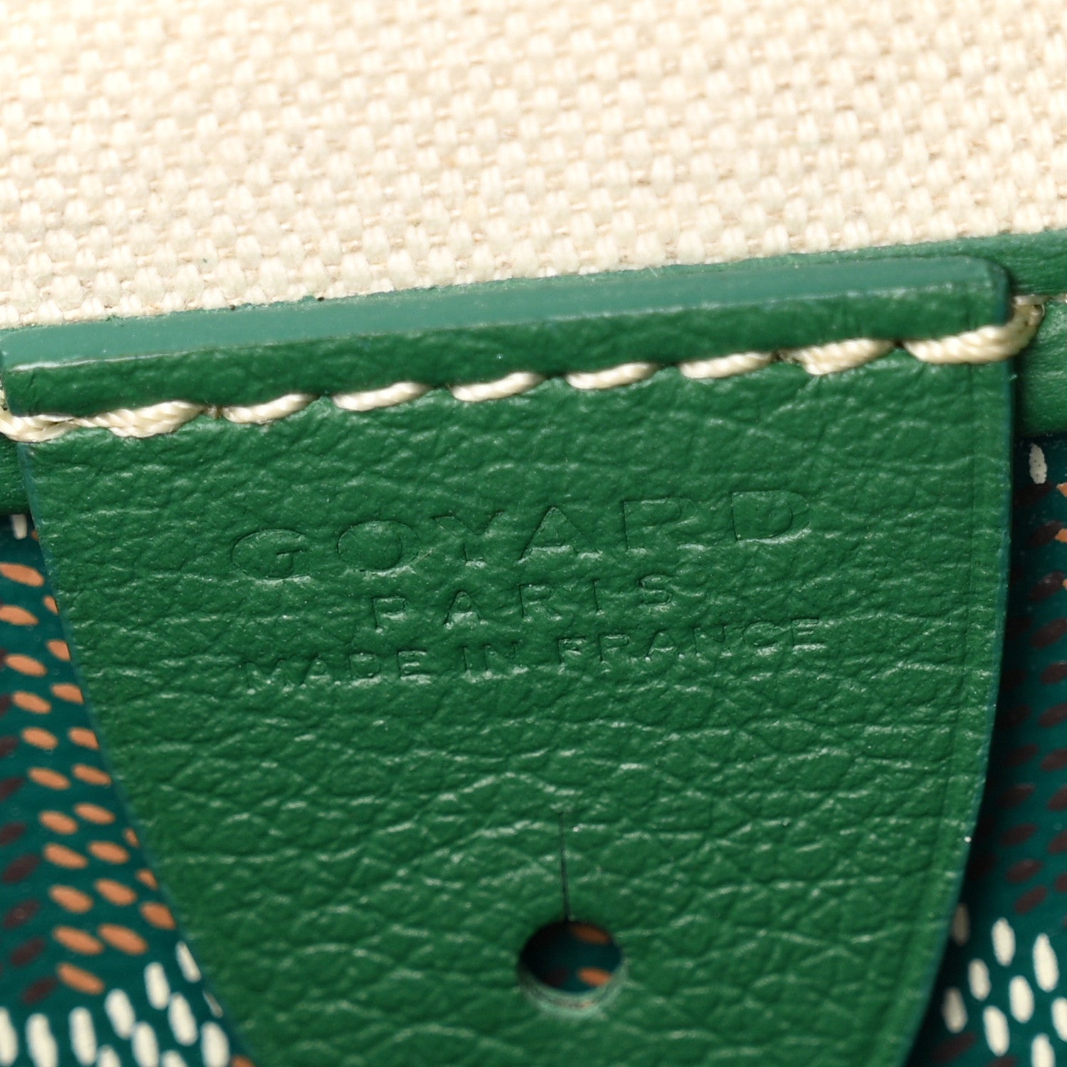 Goyardine Artois PM Green