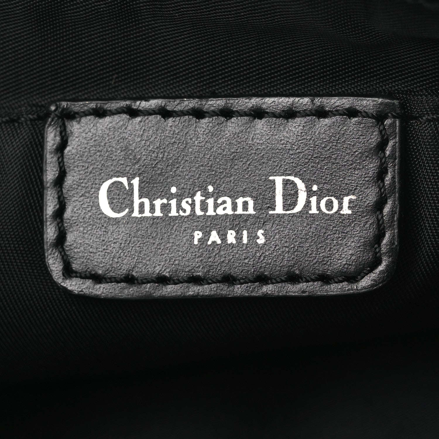 Monogram Shoulder Bag Pochette Black