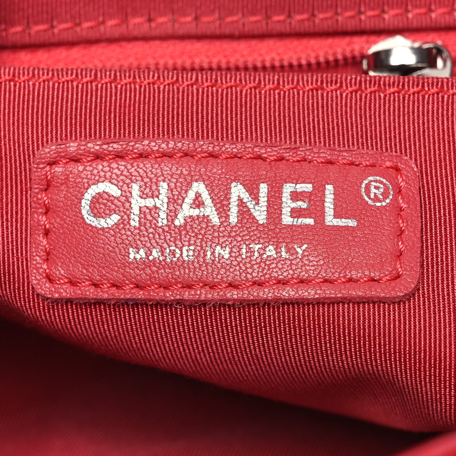 Lambskin Quilted Large Urban Spirit Backpack Red