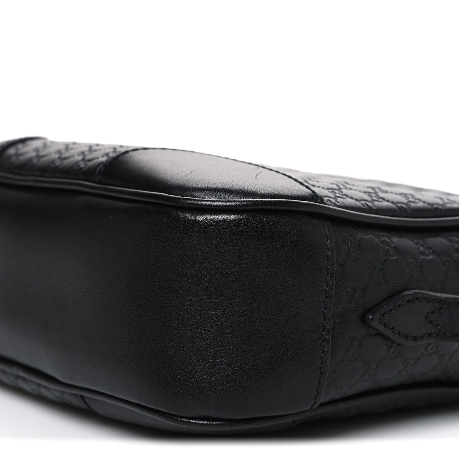 Microguccissima Mini Bree Messenger Bag Black