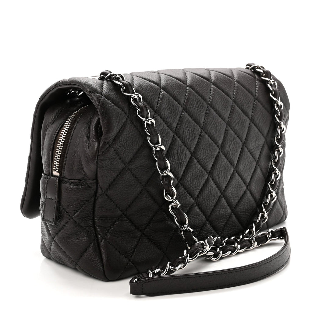 Deerskin Quilted Casual Journey Flap Brown
