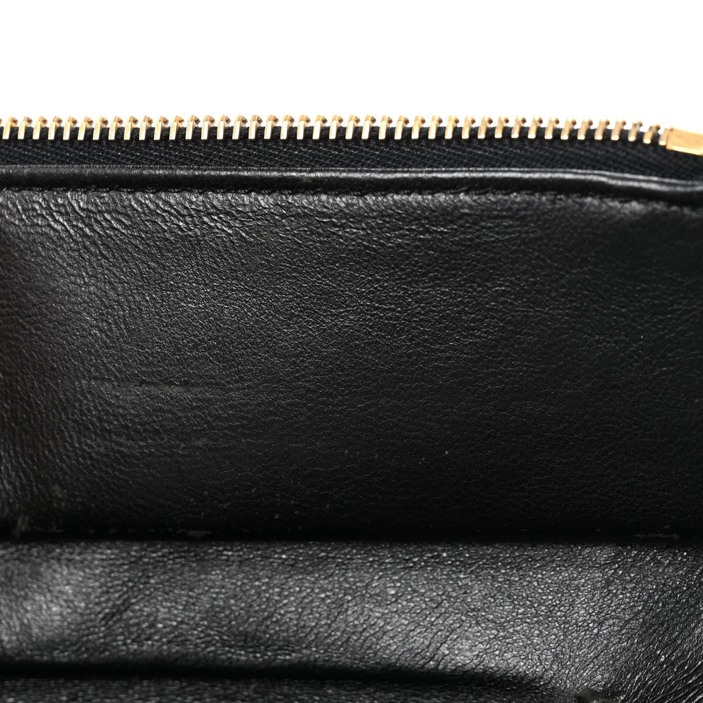 Caviar Quilted Petit Timeless Tote PTT Black