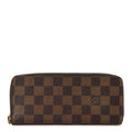 Damier Ebene Clemence Wallet Cherry