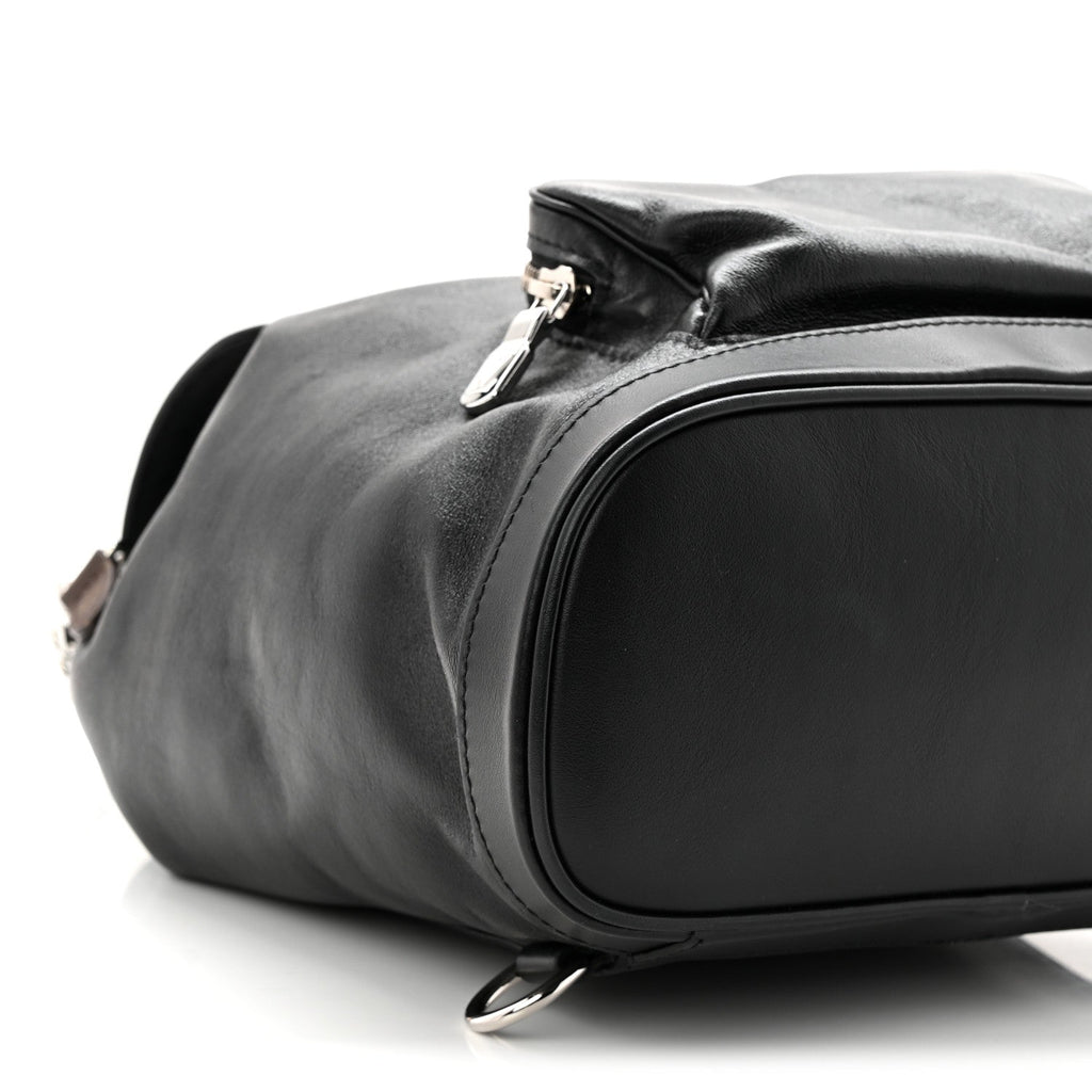 Lambskin Monogram Montsouris Vibe PM Black