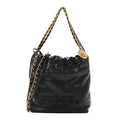 Shiny Caviar Quilted Monochrome Mini Chanel 22 Black