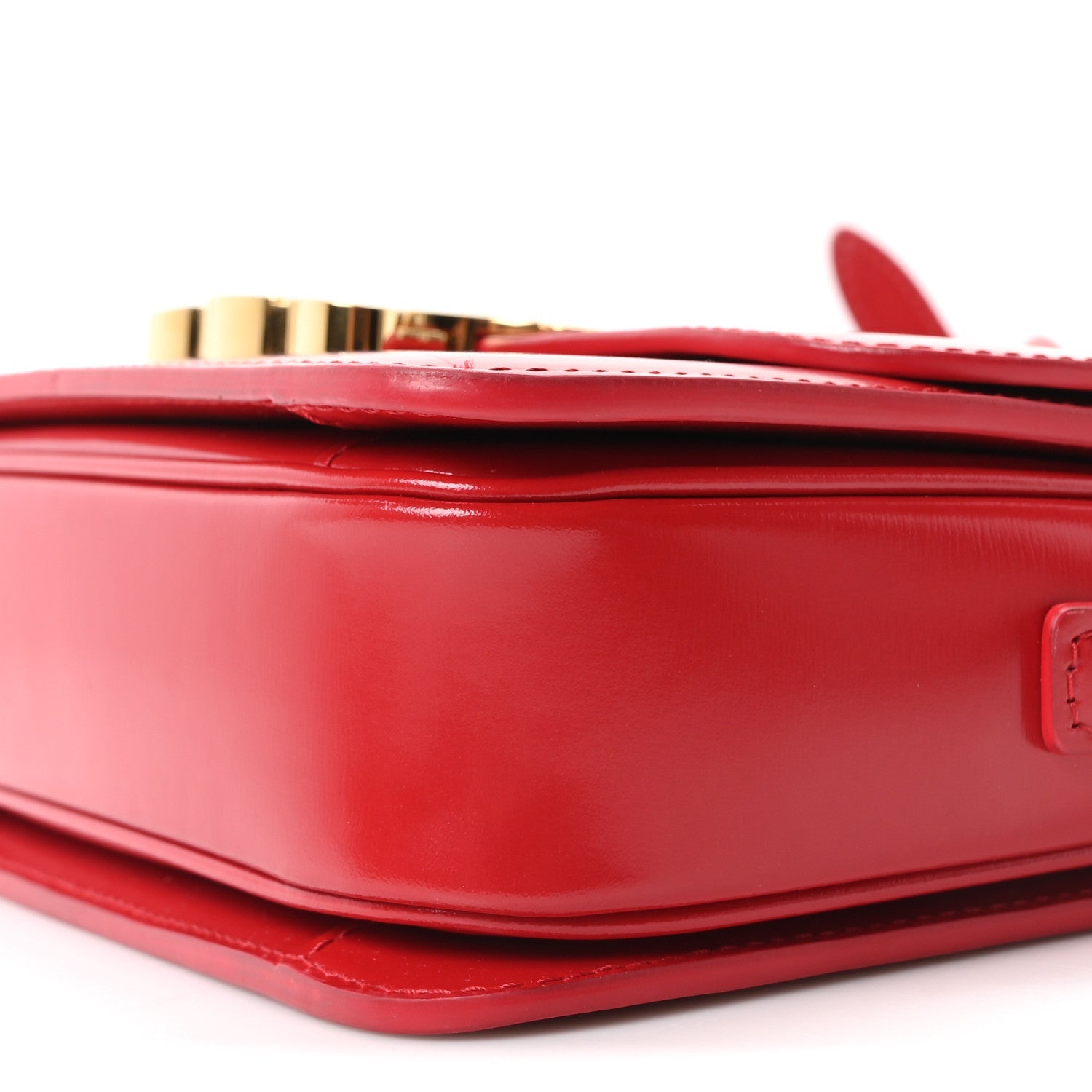 Shiny Calfskin Teen Triomphe Red