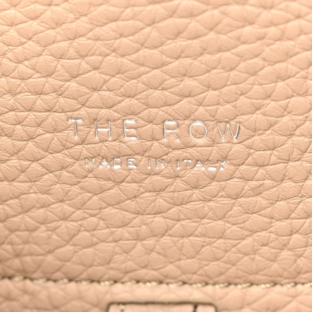 Grained Calfskin Soft Margaux 10 Bag Dark Taupe