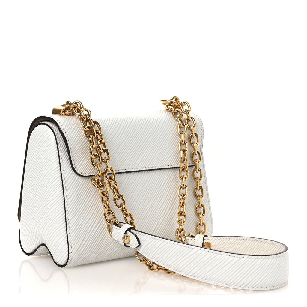 Epi Twist Shoulder Bag PM White