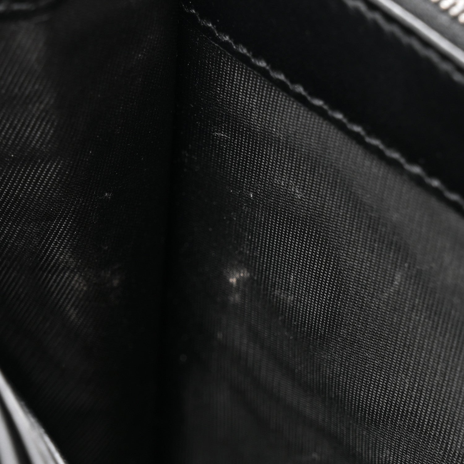 Calfskin Matelasse GG Marmont Chain Wallet Black
