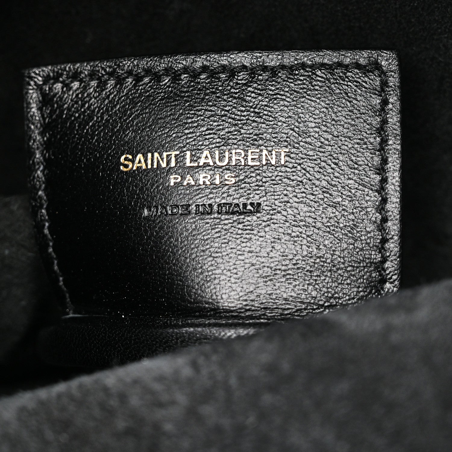 Smooth Calfskin Paris VII Large Flat Hobo Black